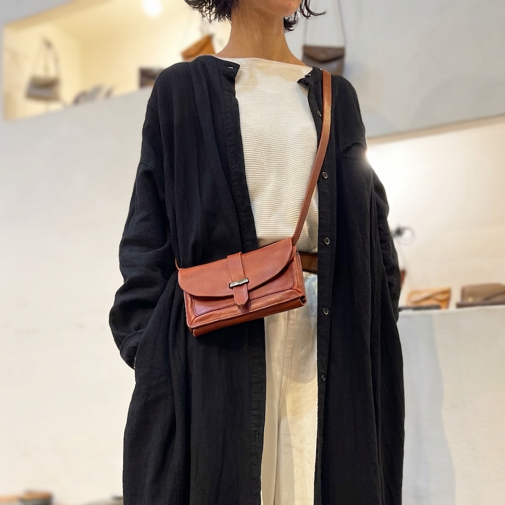 Haru Italian Leather 3way Shoulder Wallet