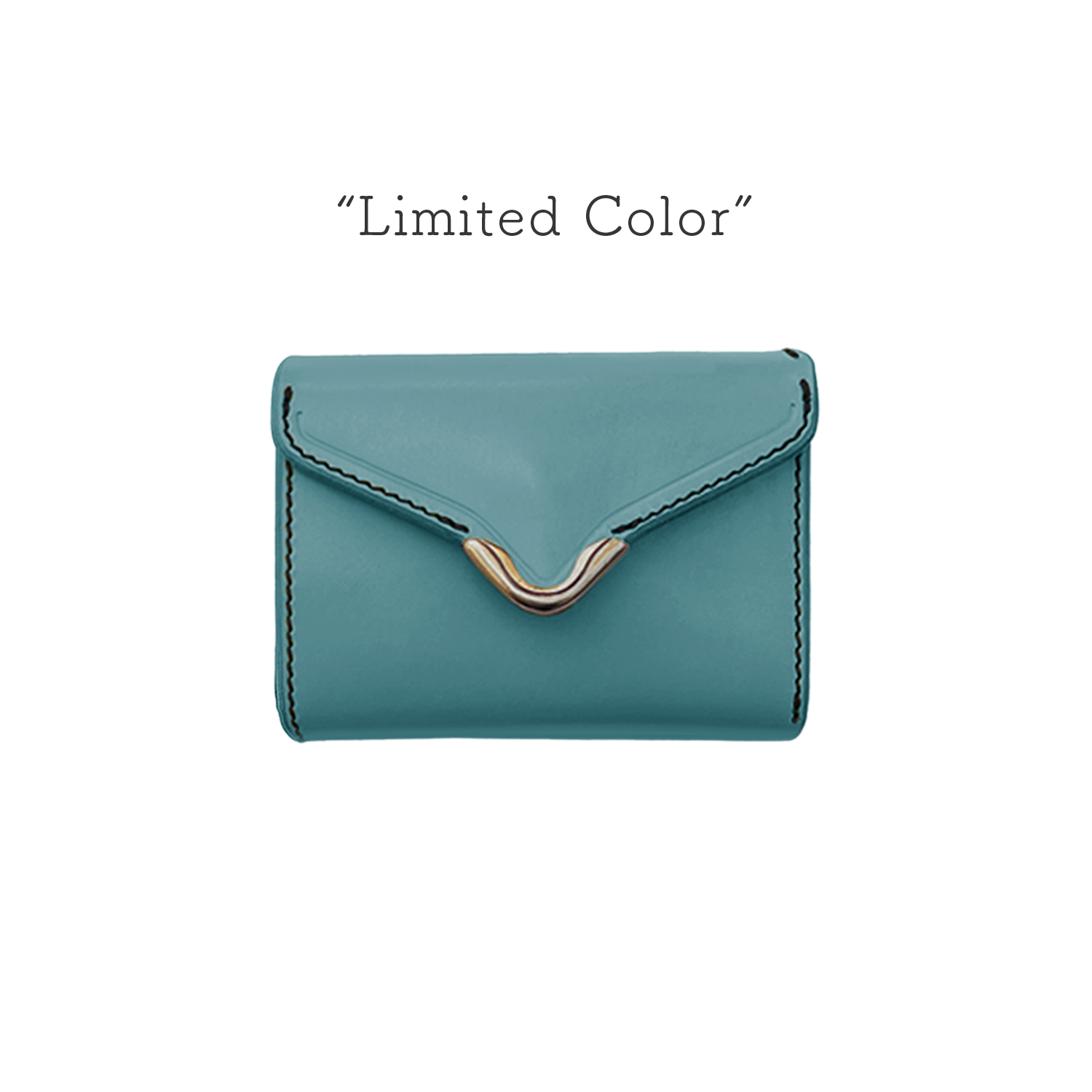 Cramp UK Bridle Leather Compact Wallet with Front Hardware