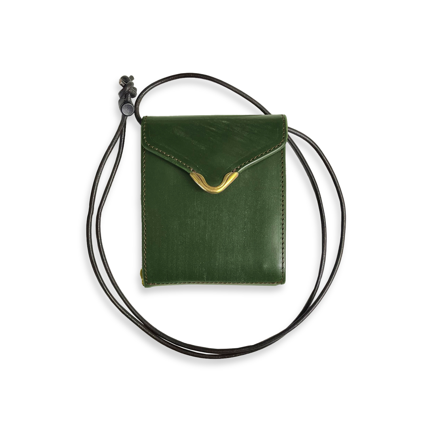 Cramp UK Bridle Leather Front Hardware 2-Way Money Clip