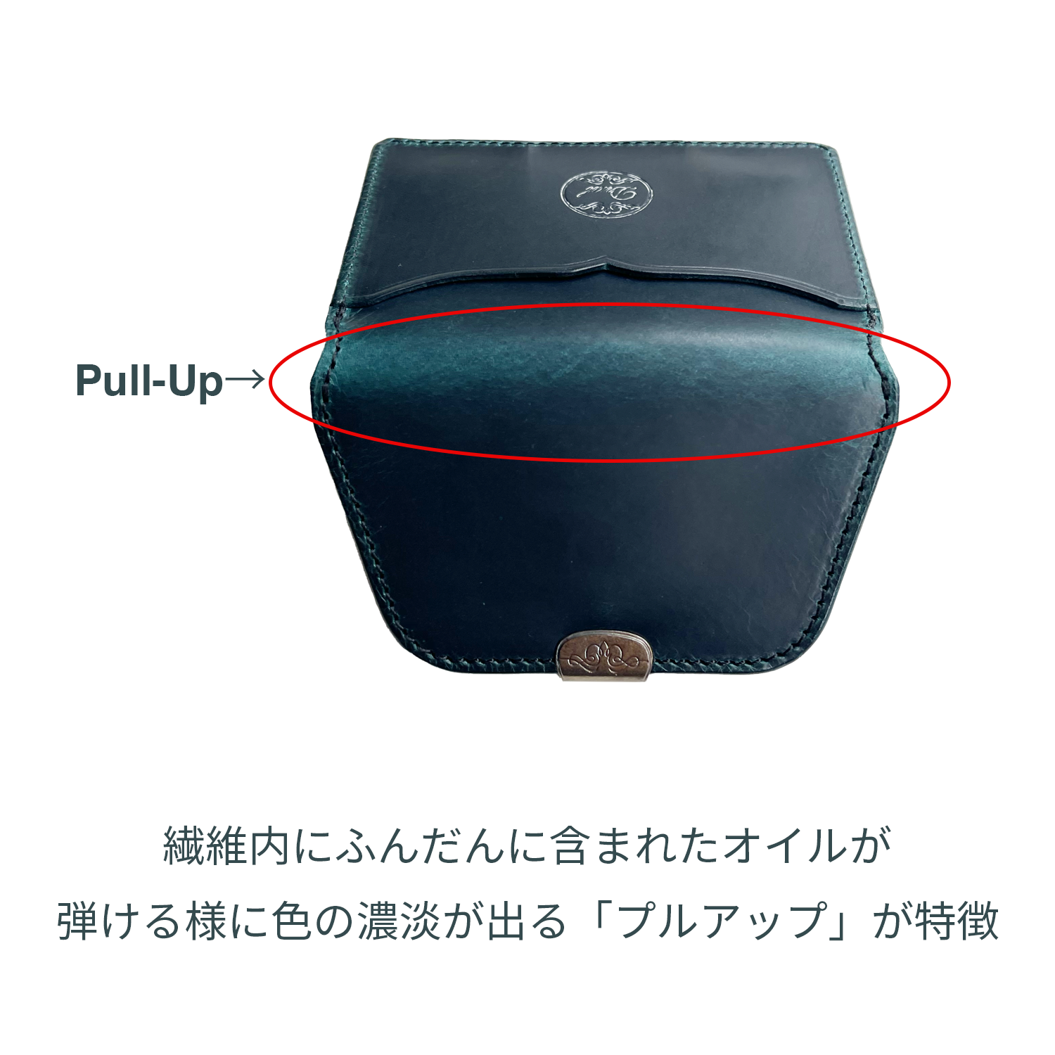 [予約商品]Dual プルアップワックス カードケース/名刺入れ［DCr-1022PW］