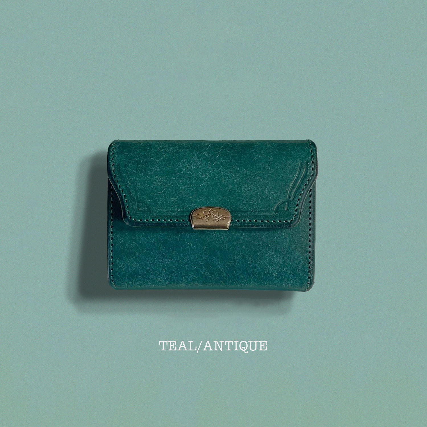 TEAL/ANTIQUE