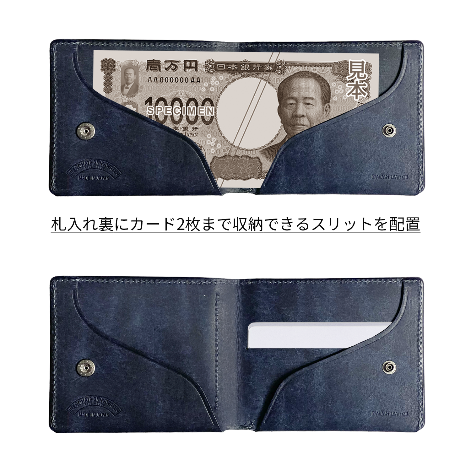 [予約商品]Dual プエブロ スリムウォレット[DCr-1060PB]