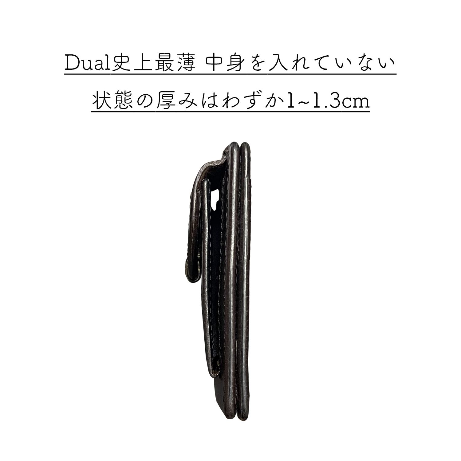 Dual サドルプルアップ スリムウォレット[DCr-1060]