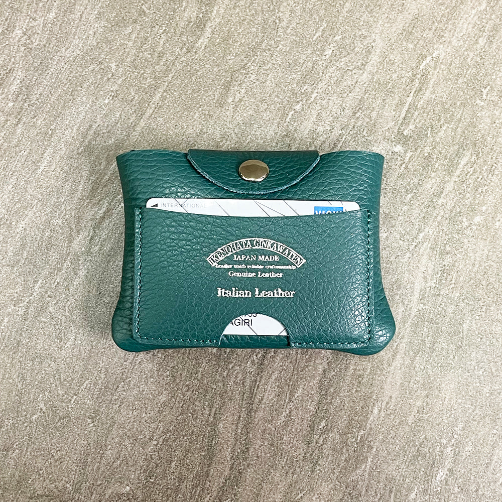 Ikenohata Ginkakuten Italian leather x nylon eco bag (small) [IK-15]