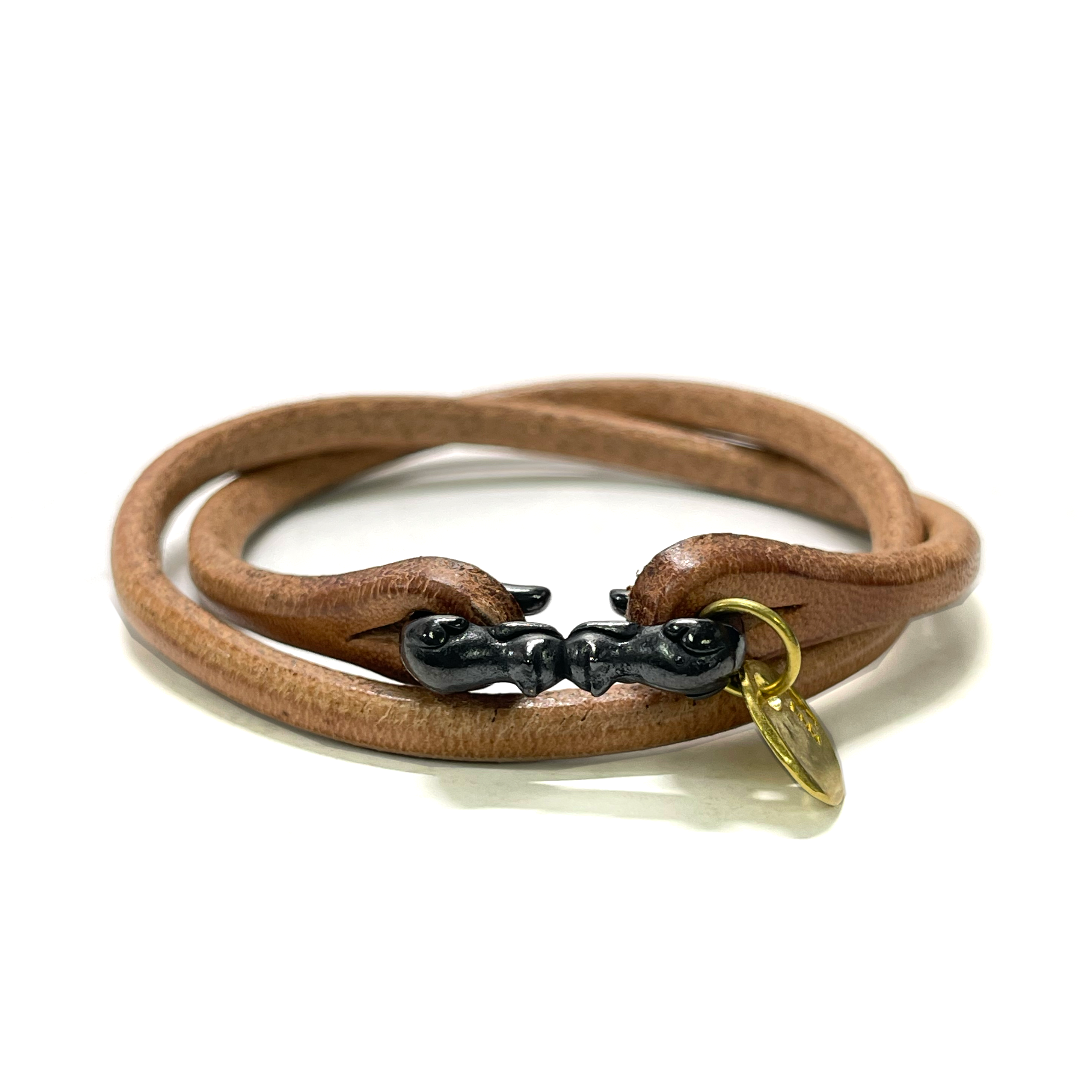 Lilac×Cramp Bracelet Double Wrap Bracelet [LC-304SK Two Cats]
