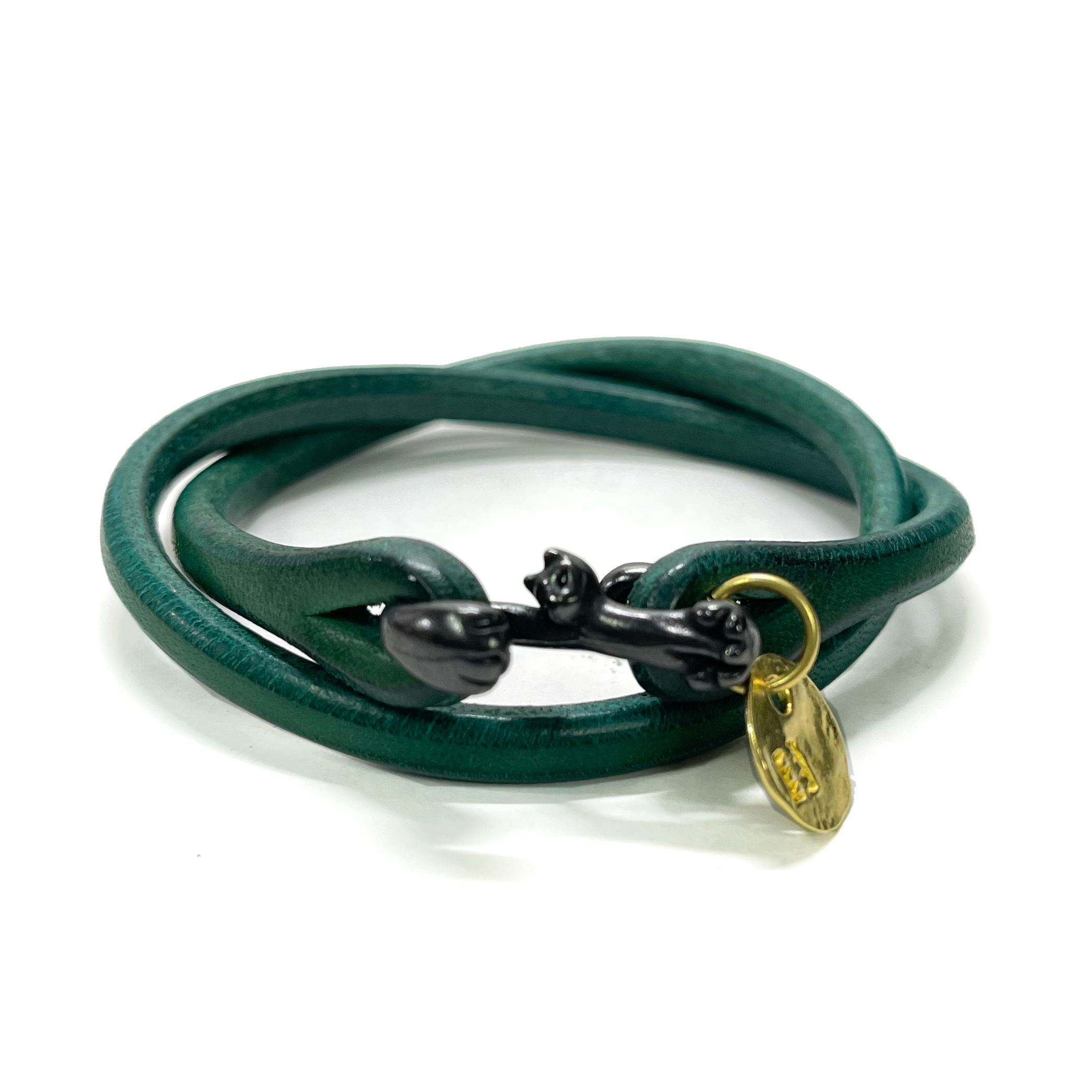 Lilac×Cramp Bracelet Double Wrap Bracelet [LC-304GM Maneki Neko]